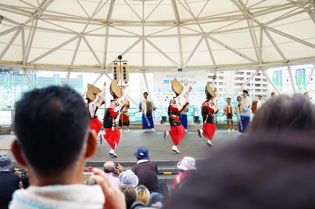 阿波おどりの様子